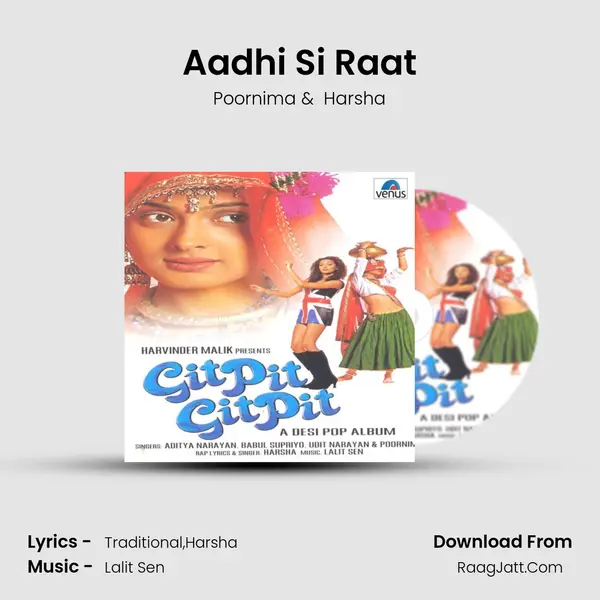Aadhi Si Raat MP3 Song by Poornima Cover