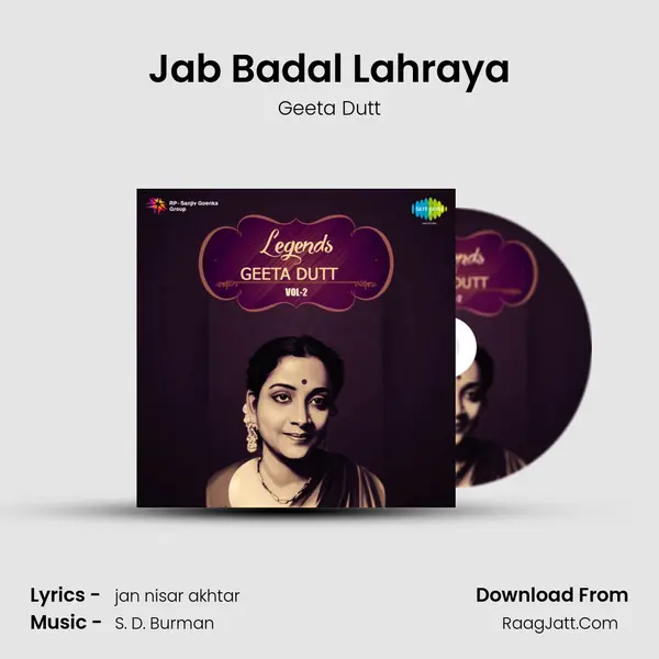 Jab Badal Lahraya MP3 Song by Geeta Dutt Cover