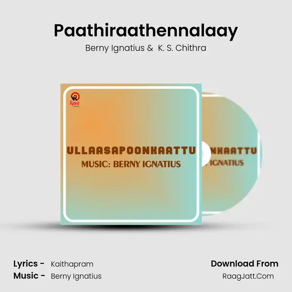 Paathiraathennalaay MP3 Song by Berny Ignatius Cover