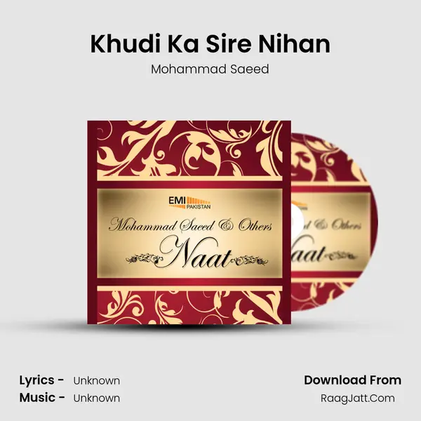 Khudi Ka Sire Nihan MP3 Song by Mohammad Saeed Cover