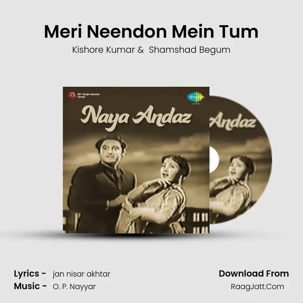 Meri Neendon Mein Tum MP3 Song by Kishore Kumar Cover