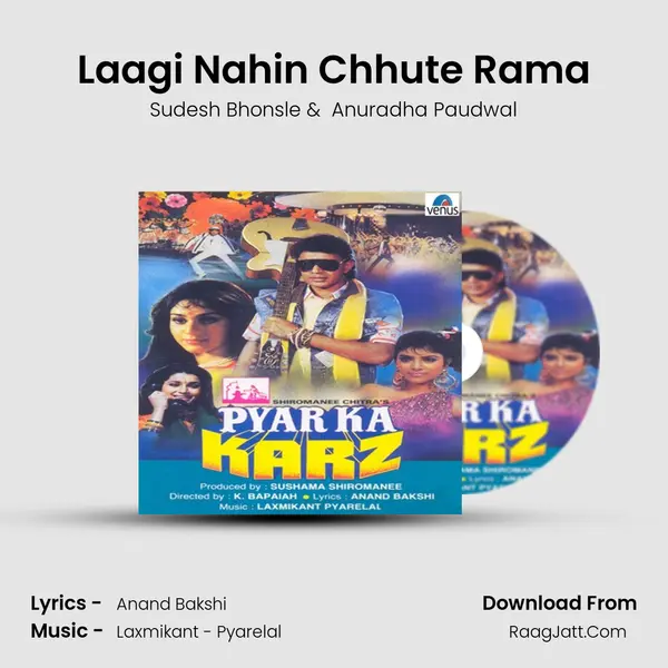 Laagi Nahin Chhute Rama MP3 Song by Sudesh Bhonsle Cover