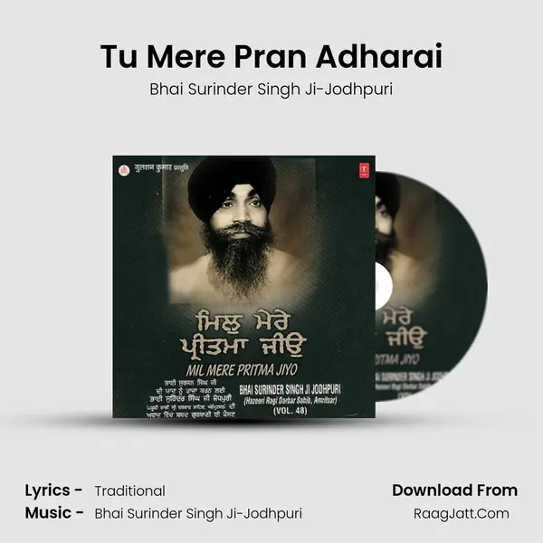 Tu Mere Pran Adharai MP3 Song by Bhai Surinder Singh Ji-Jodhpuri Cover