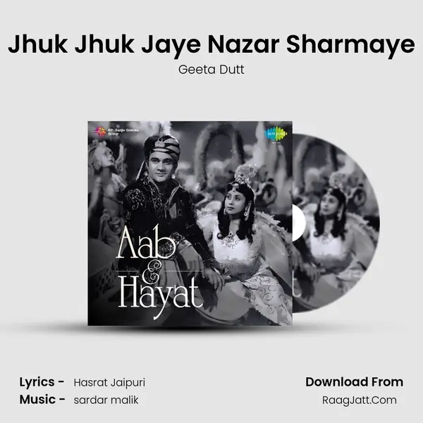Jhuk Jhuk Jaye Nazar Sharmaye MP3 Song by Geeta Dutt Cover