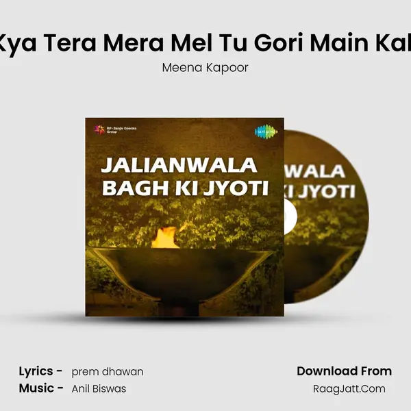 Kya Tera Mera Mel Tu Gori Main Kali MP3 Song by Meena Kapoor Cover