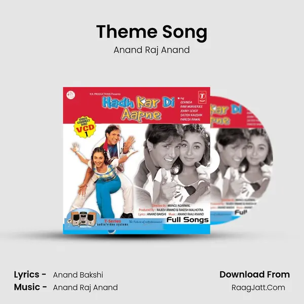 Theme Song MP3 Song by Anand Raj Anand Cover