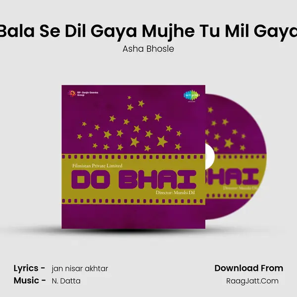 Bala Se Dil Gaya Mujhe Tu Mil Gaya MP3 Song by Asha Bhosle Cover