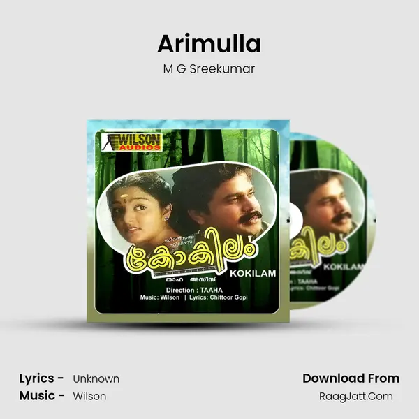 Arimulla MP3 Song by M G Sreekumar Cover