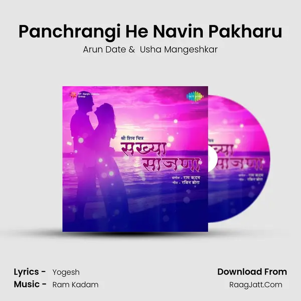 Panchrangi He Navin Pakharu MP3 Song by Arun Date Cover