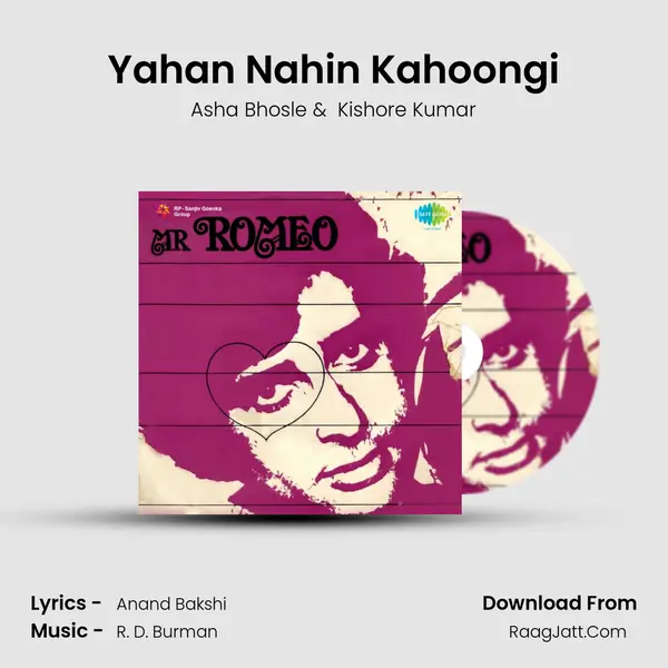 Yahan Nahin Kahoongi MP3 Song by Asha Bhosle Cover