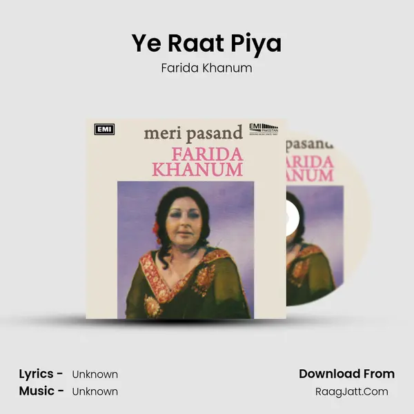Ye Raat Piya MP3 Song by Farida Khanum Cover