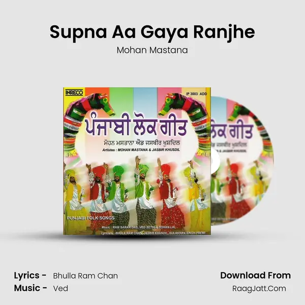 Supna Aa Gaya Ranjhe MP3 Song by Mohan Mastana Cover