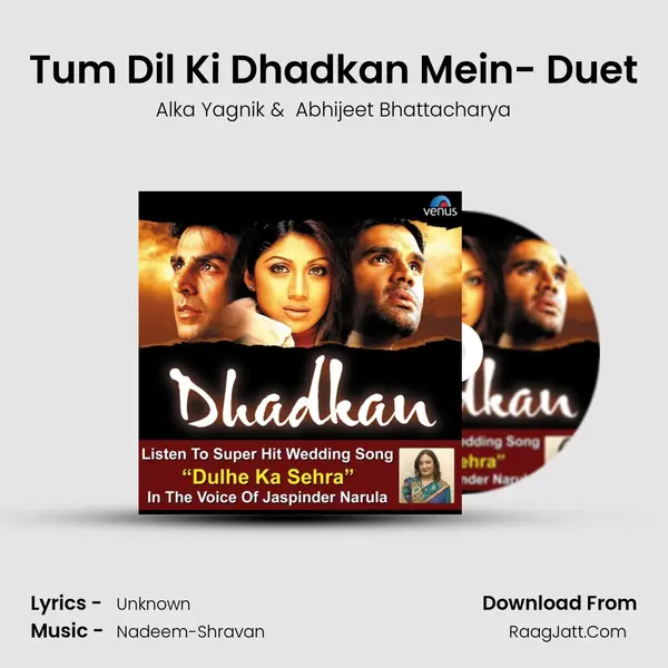 Tum Dil Ki Dhadkan Mein- Duet MP3 Song by Alka Yagnik Cover