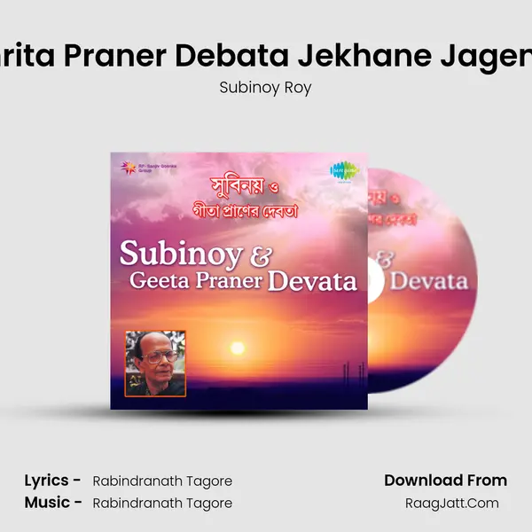 Nibhrita Praner Debata Jekhane Jagen Eka MP3 Song by Subinoy Roy Cover