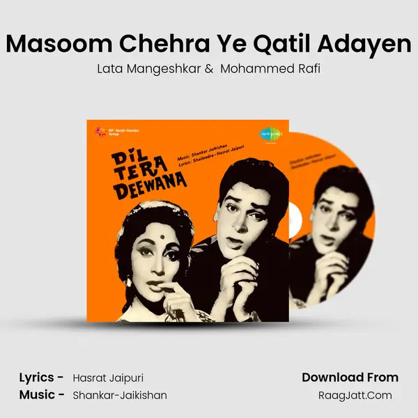 Masoom Chehra Ye Qatil Adayen MP3 Song by Lata Mangeshkar Cover