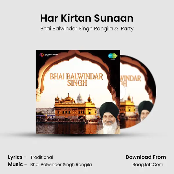 Har Kirtan Sunaan MP3 Song by Bhai Balwinder Singh Rangila Cover