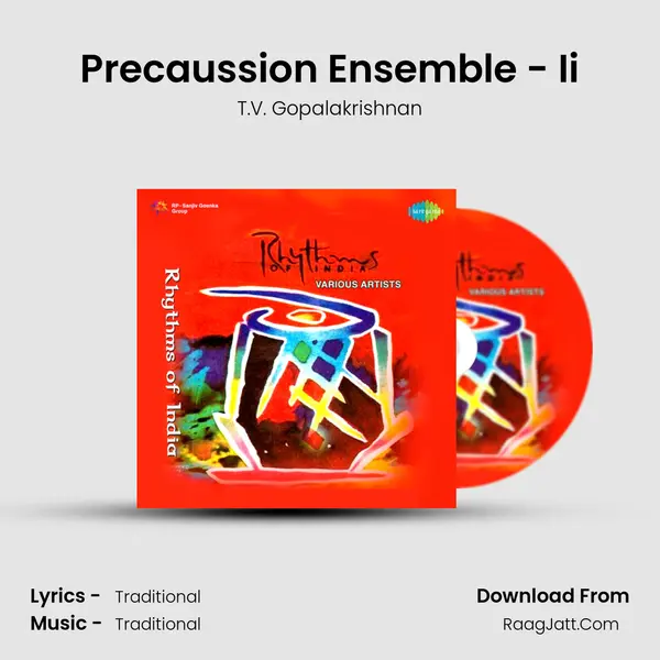 Precaussion Ensemble - Ii MP3 Song by T.V. Gopalakrishnan Cover