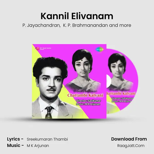 Kannil Elivanam MP3 Song by P. Jayachandran Cover