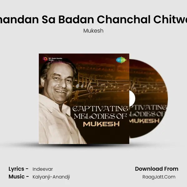 Chandan Sa Badan Chanchal Chitwan MP3 Song by Mukesh Cover