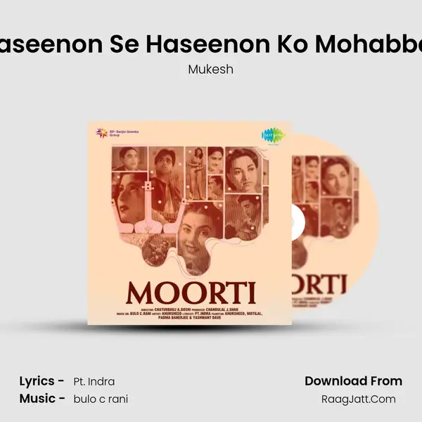 Haseenon Se Haseenon Ko Mohabbat MP3 Song by Mukesh Cover