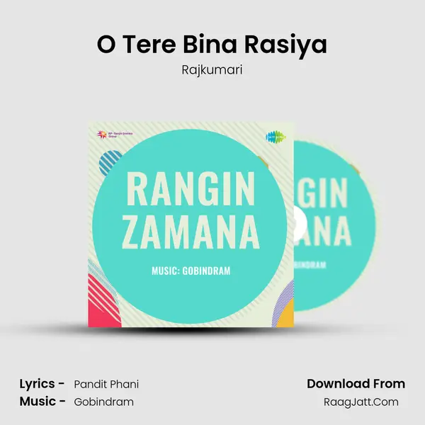 O Tere Bina Rasiya MP3 Song by Rajkumari Cover