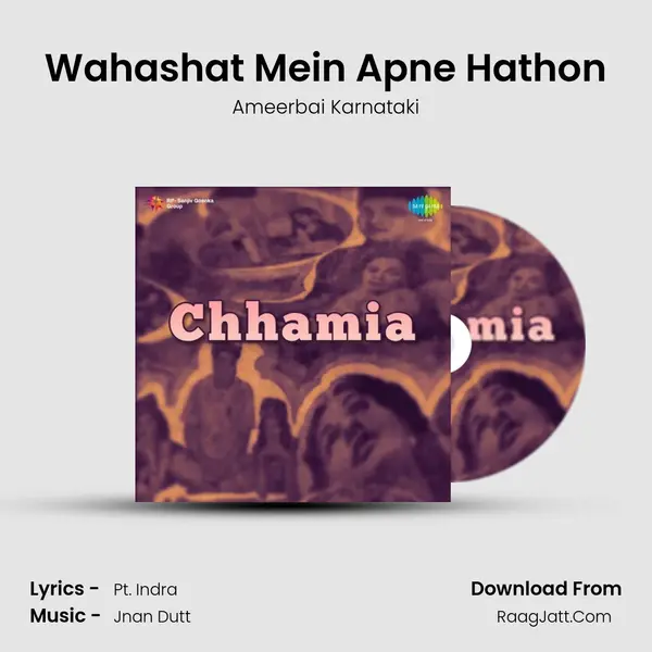 Wahashat Mein Apne Hathon MP3 Song by Ameerbai Karnataki Cover